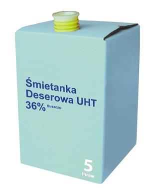 Śmietanka Deserowa UHT 36% bag in box 5L - BIERUŃ